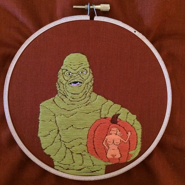 Embroidery by Alaina Varrone