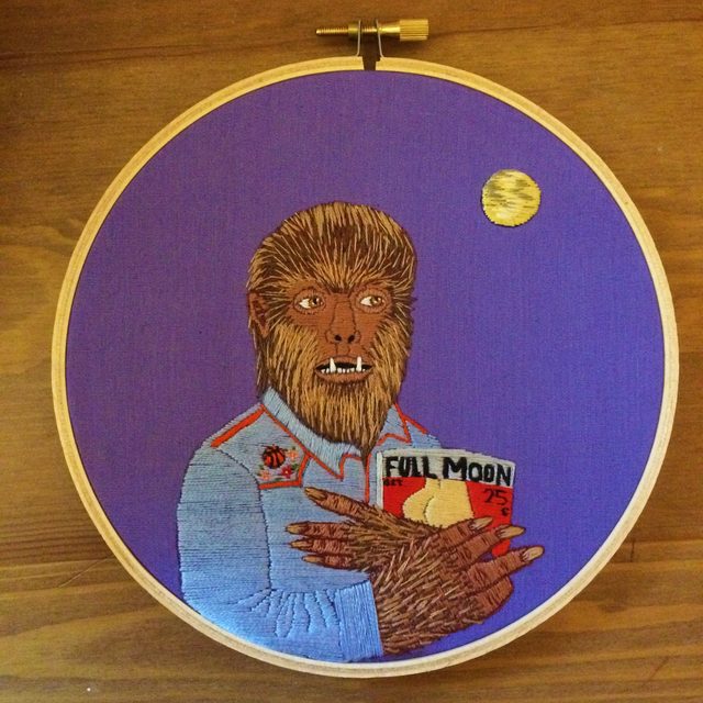 Embroidery by Alaina Varrone