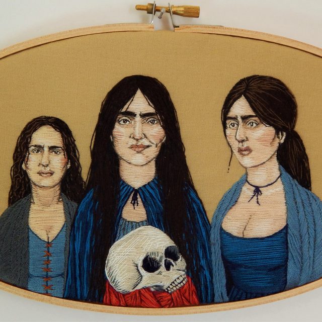 Embroidery by Alaina Varrone