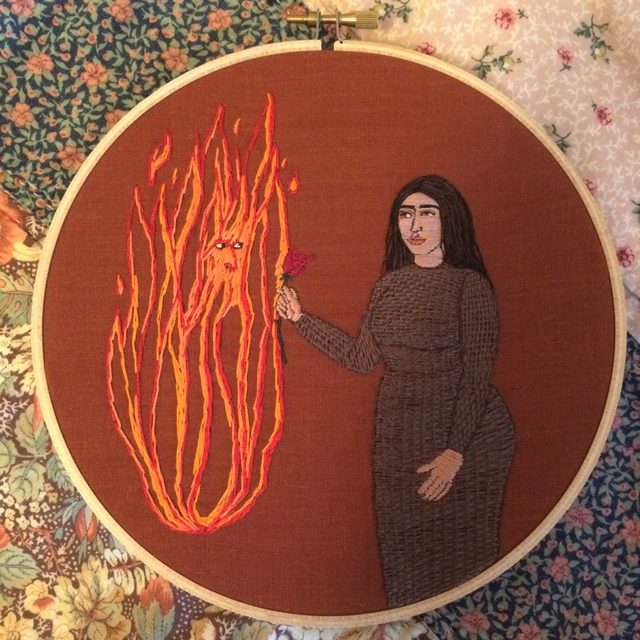 Embroidery by Alaina Varrone