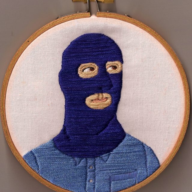 Embroidery by Alaina Varrone