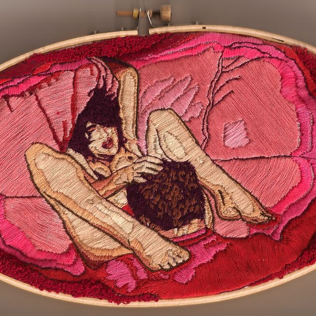 Embroidery by Alaina Varrone